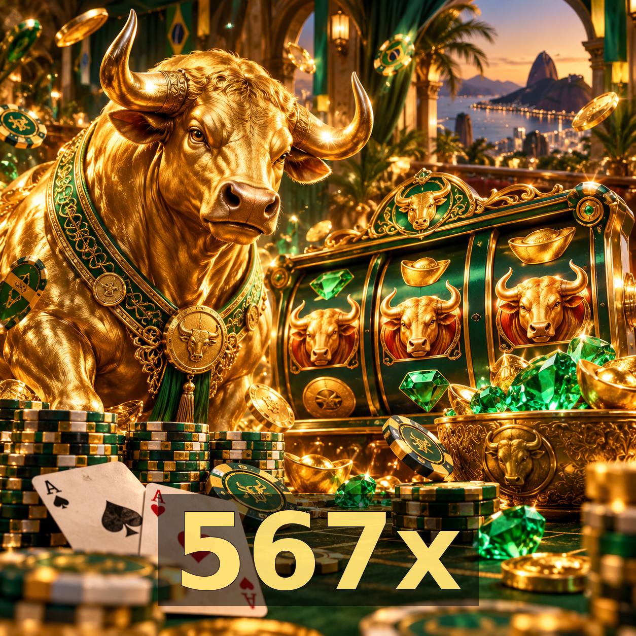 Jackpots em slots